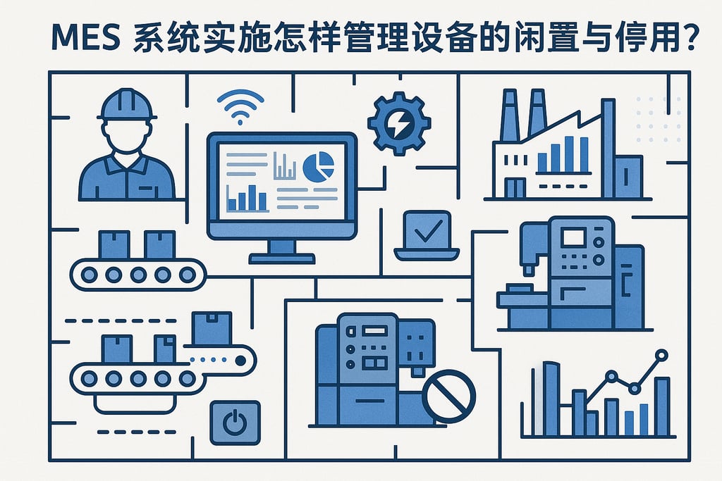 MES 系统实施怎样管理设备的闲置与停用？